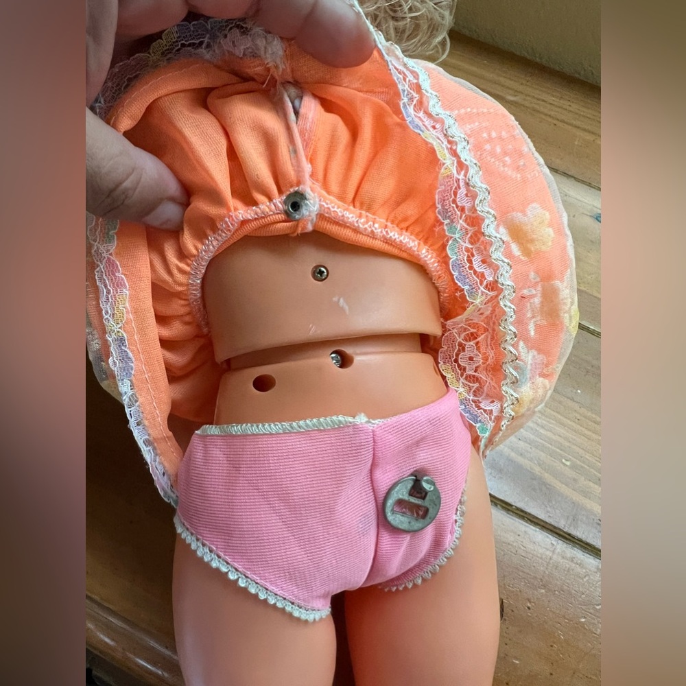 Vintage Musical Rocking Motion Plastic Doll - Picture 5 of 7